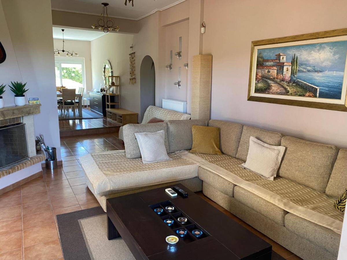 Relaxing Villa With Swimming Pool And Garden Agios Georgios  Zewnętrze zdjęcie