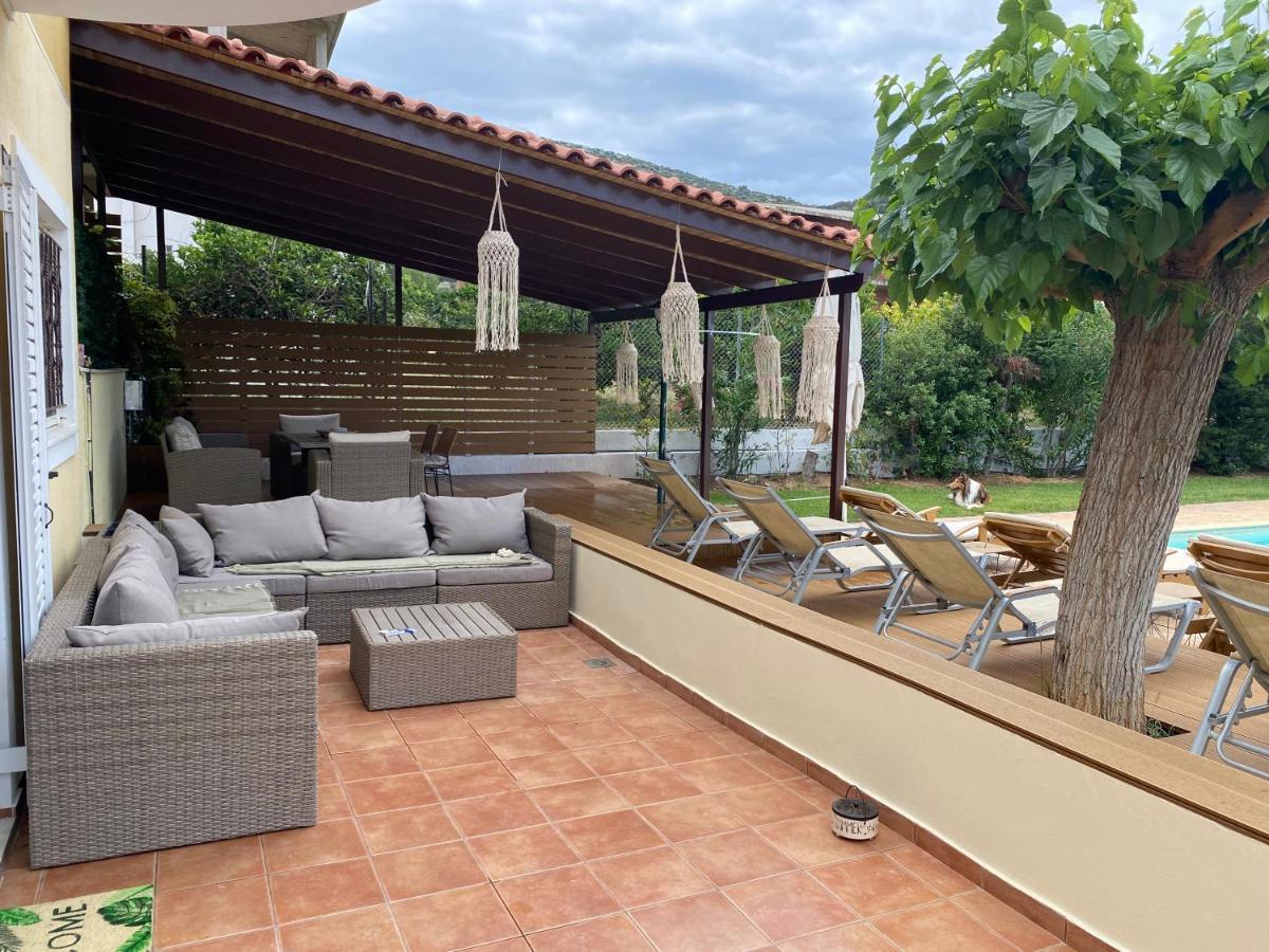 Relaxing Villa With Swimming Pool And Garden Agios Georgios  Zewnętrze zdjęcie