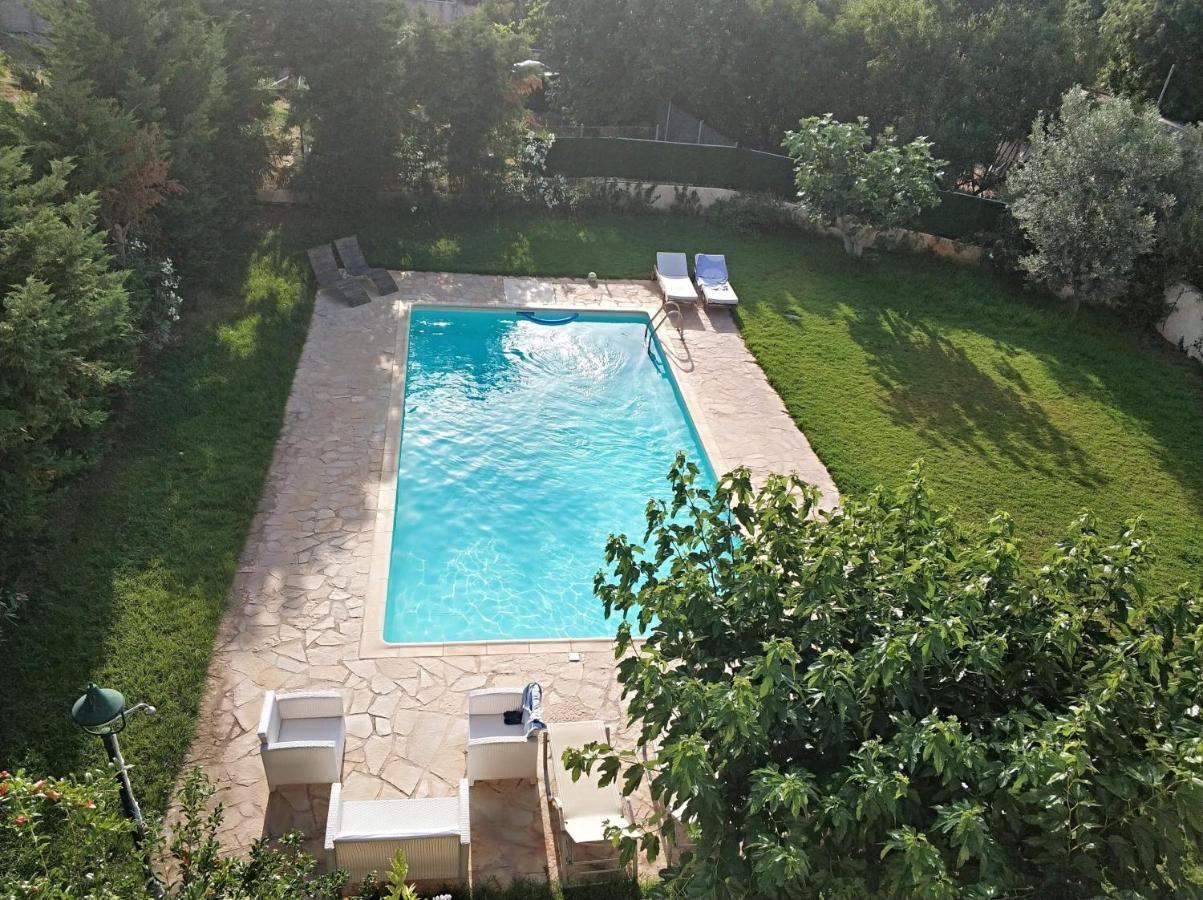 Relaxing Villa With Swimming Pool And Garden Agios Georgios  Zewnętrze zdjęcie